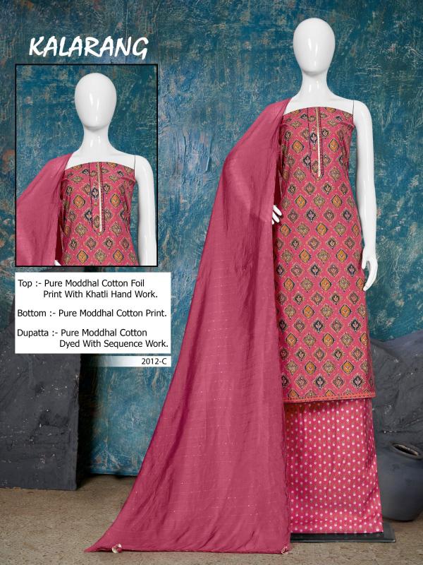 Bipson Kalarang 2012 Stylish Cotton Designer Dress Material Collection